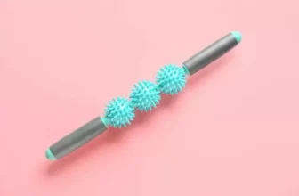 Um rolo para liberação miofascial.